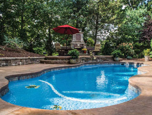 Freeform Shaped Swimming Pools Manufacturer in Visakhapatnam