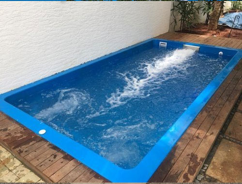 Fiberglass Rectangular Swimming Pool Manufacturer in Visakhapatnam