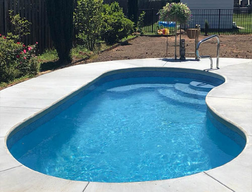 Kidney Shaped Swimming Pools Manufacturer in Visakhapatnam